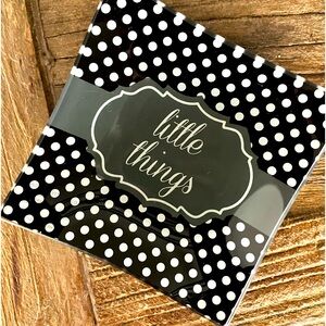 “Little Things" jewlery/ring holder dish